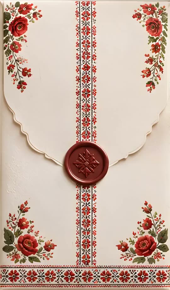 Invitația Tradițional Românesc, animația de intrare