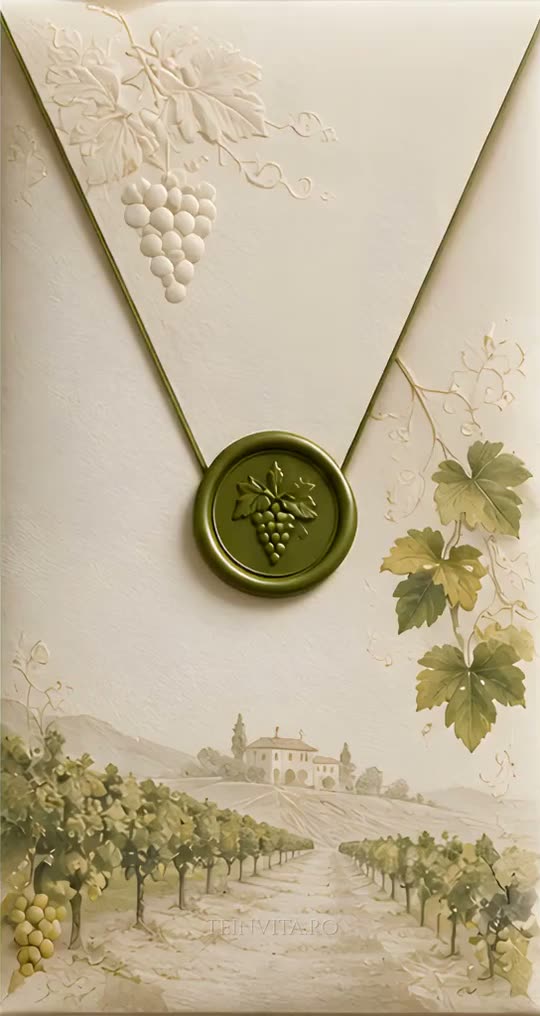 Invitația Vineyard Love, animația de intrare